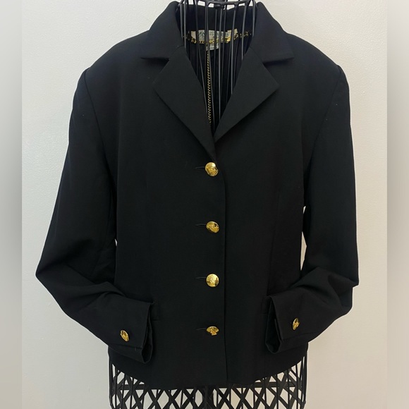 Austin Reed Petite Black blazer size 12p - Picture 1 of 8